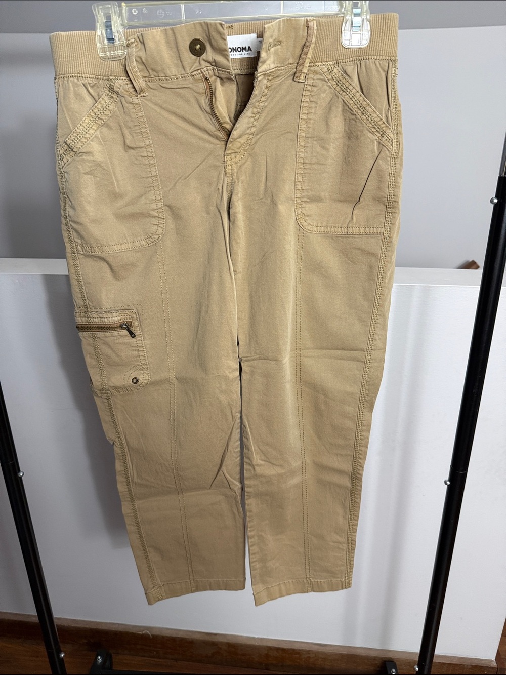 Sonoma Khaki Utility Cargo Pants